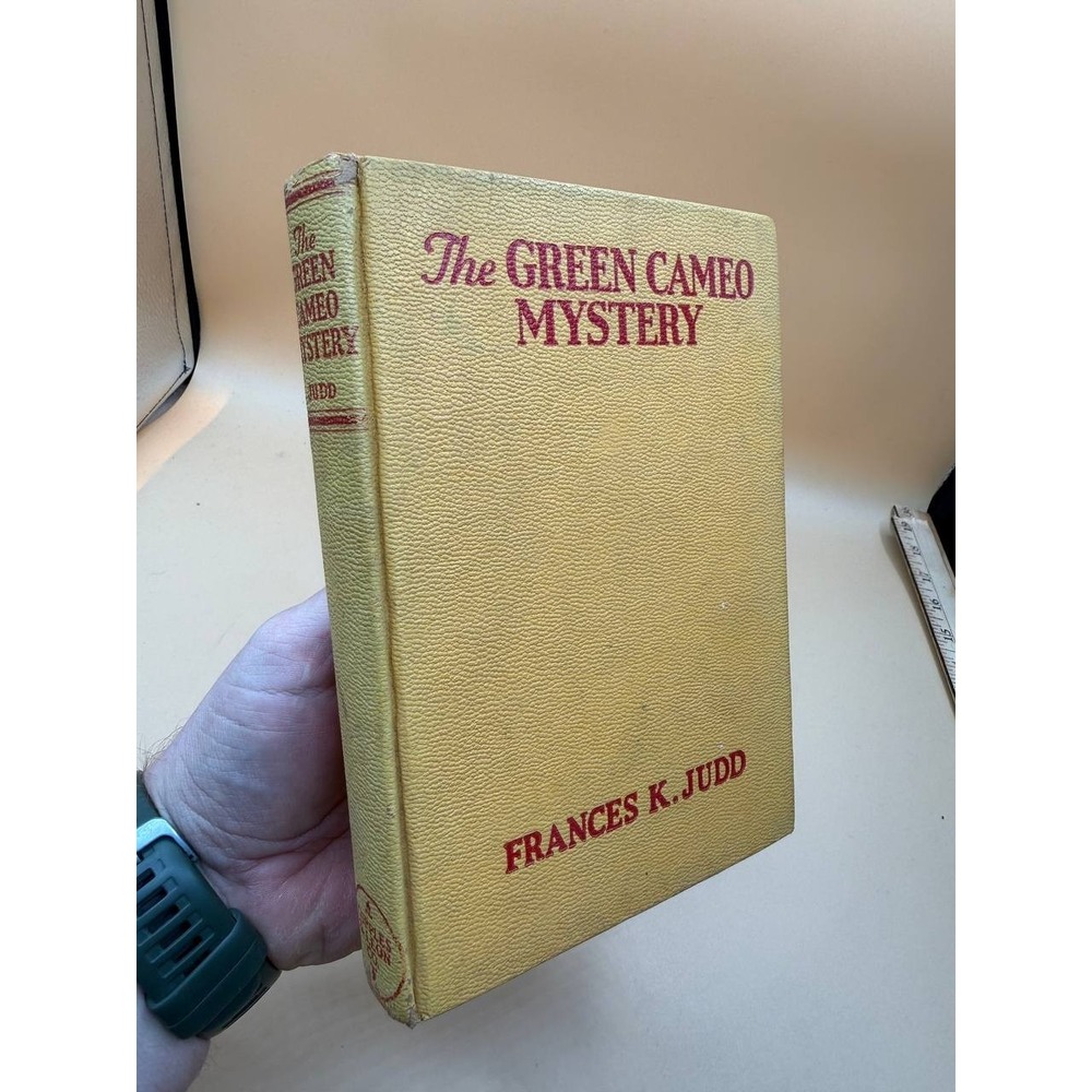 The Green Cameo Mystery Frances K. Judd, 1936 Cupples & Leon Publisher Hardcover